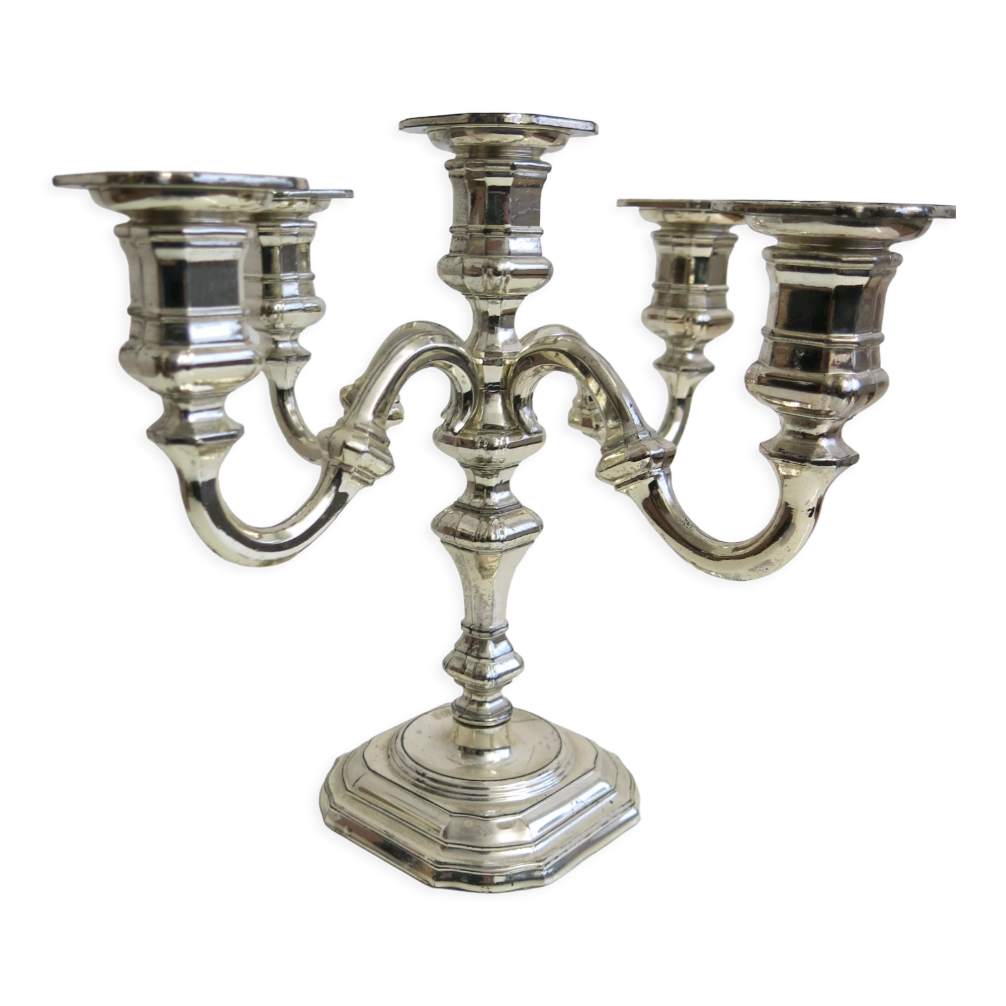 Five-arm candlestick from BMF West-Germany