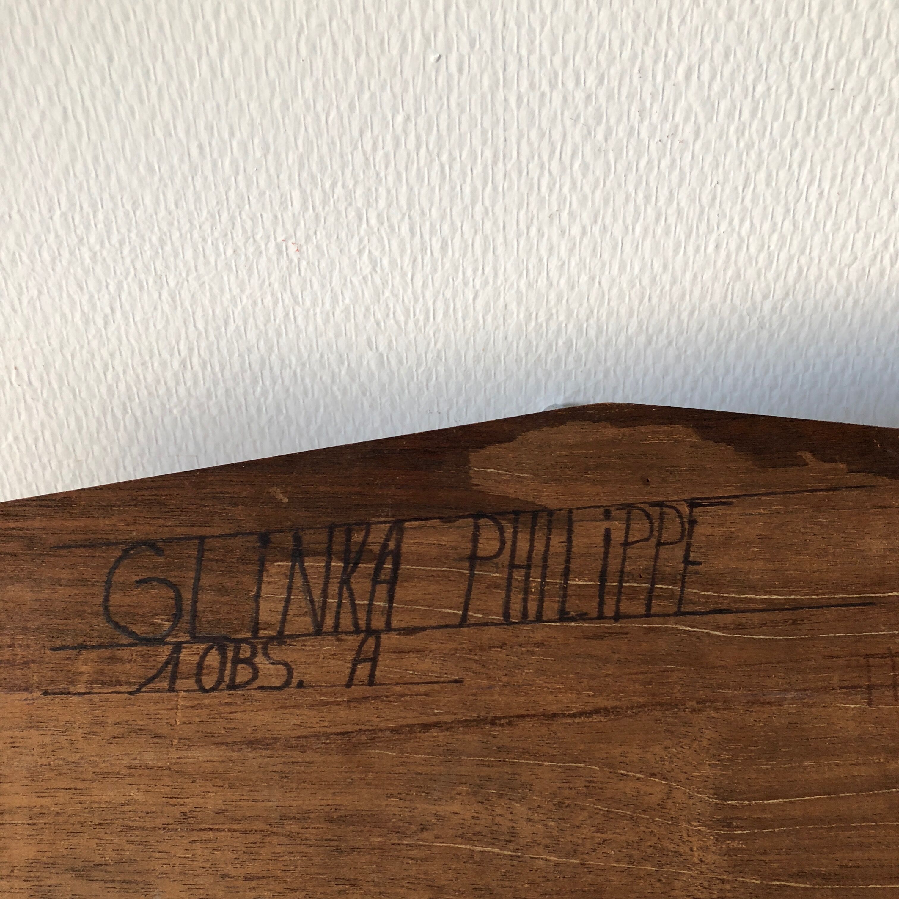 Coat rack 5 vintage 1960 71x13cm hooks