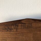 Coat rack 5 vintage 1960 71x13cm hooks