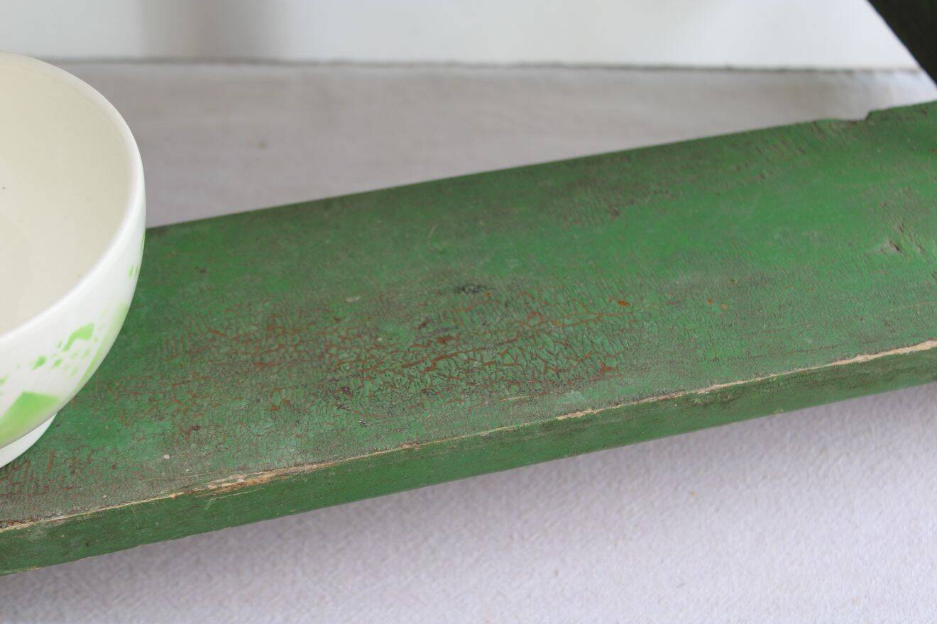 Wooden flower display stand