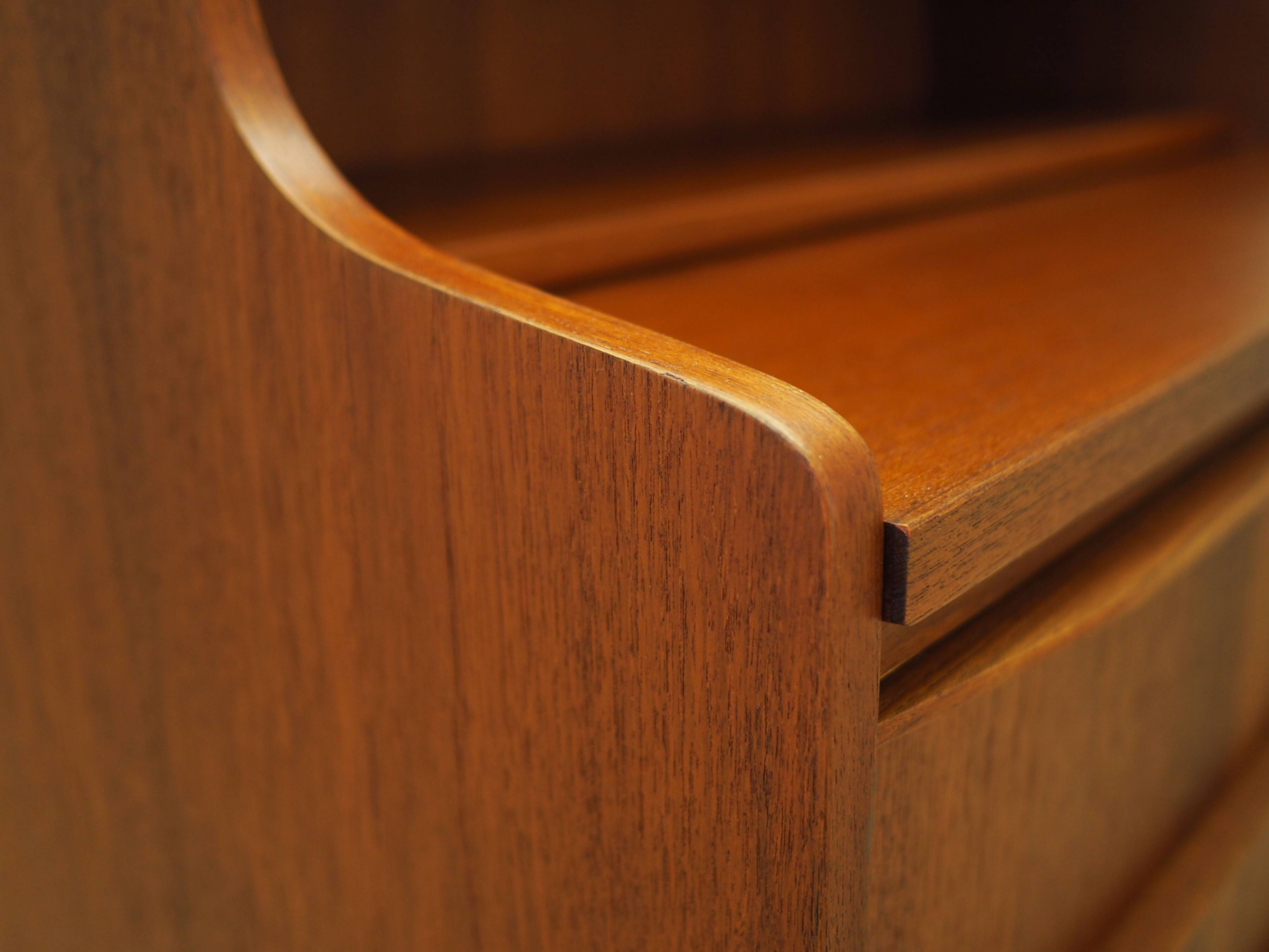 Teak secretary, Danish design, 1970s, production: Denmark