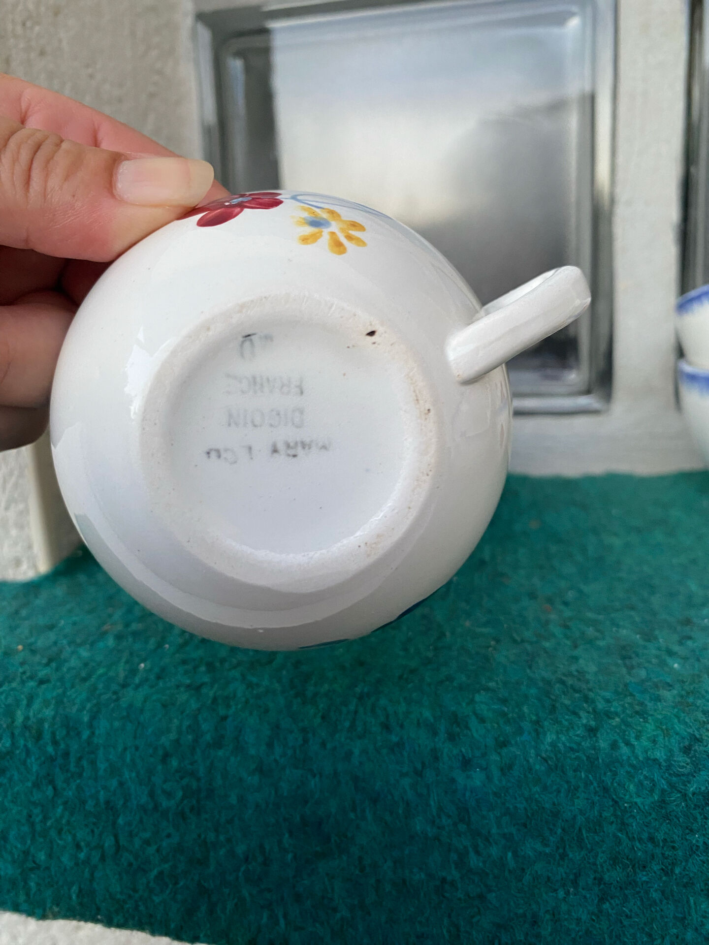 Vintage coffee service Digoin "Mary Lou"