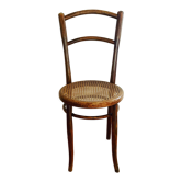 Chaise bistrot cannée estampillée « glaris »