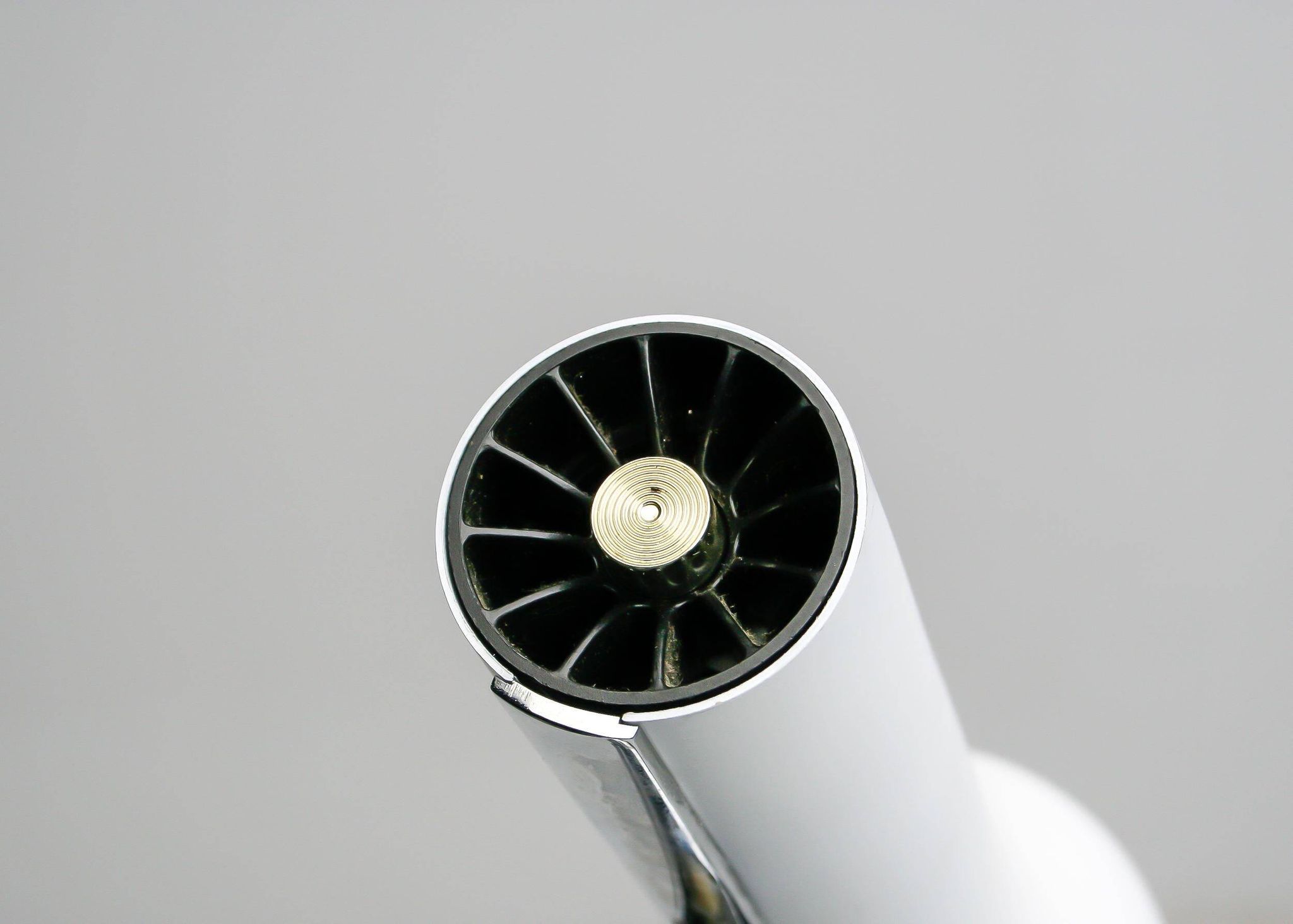 Pair of clamp spotlights by Dieter Waeckerlin, Swiss modernist design from the 1960s.