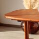 Vintage Dyrlund dining table in teak – the excellence of Danish design.