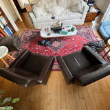 PAIRE DE FAUTEUILS 740  Design : Joseph André Motte 1957