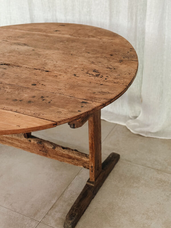 Table cible de vigneron