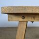 Table de boucher/table de ferme vintage en chêne, 1920s