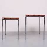 set Rose wood side tables 1970s