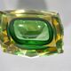 Vintage design Murano Sommerso glass bowl vase by Flavio Poli, 1970s