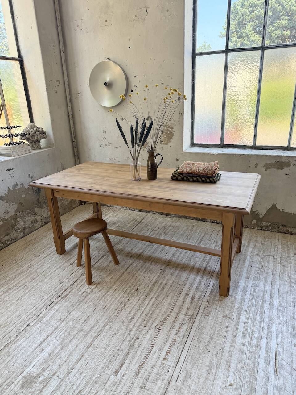 190 cm pine farmhouse table