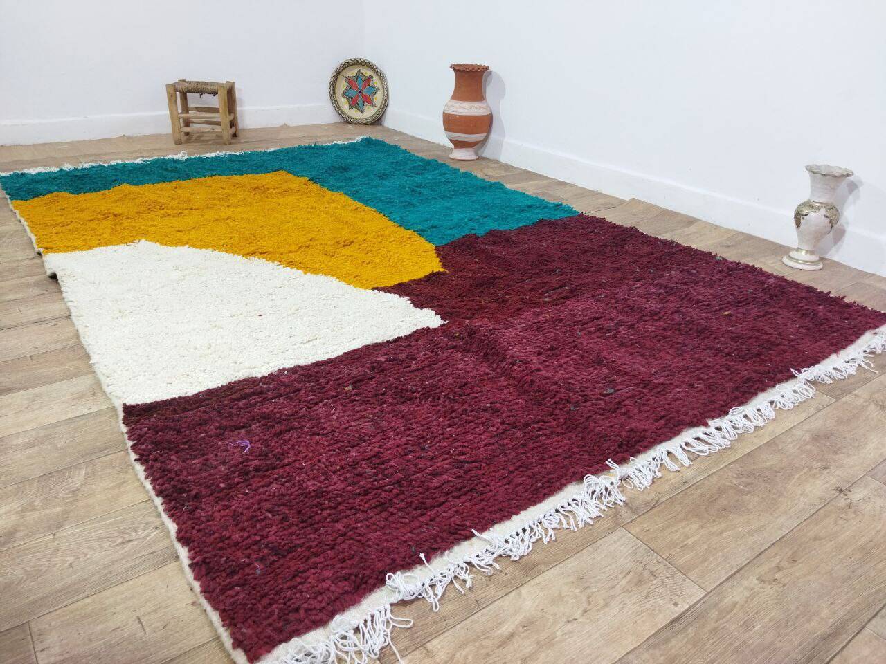 Handmade Moroccan Berber Rug 295 X 197 CM