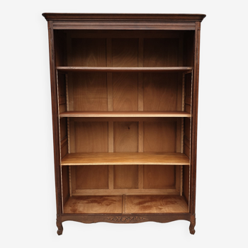 Evolutionary bookcase dressing room Oak Louis XV style