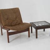 Rare Functionalist Side Table by Antonin Heythum, 1930s