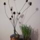 Dame Jeanne 2l old woven wicker rattan