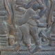 Old carved wooden panel 50s