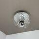 22cm "Wave" Wall Ceiling Light by Koch and Lowy, Peill & Putzler, Germany