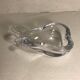 Cendrier cristal cristallerie d'art Vannes Francevintage