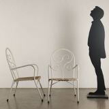 Four garden chairs from the 1960s