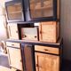 Vintage Mado buffet from the 1950s, restored and revamped, made of solid oak.