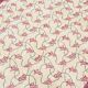 Beige & Burgundy Bordered  Floral Turkish Rug, Neutral Wool Rug, 194x290 Cm