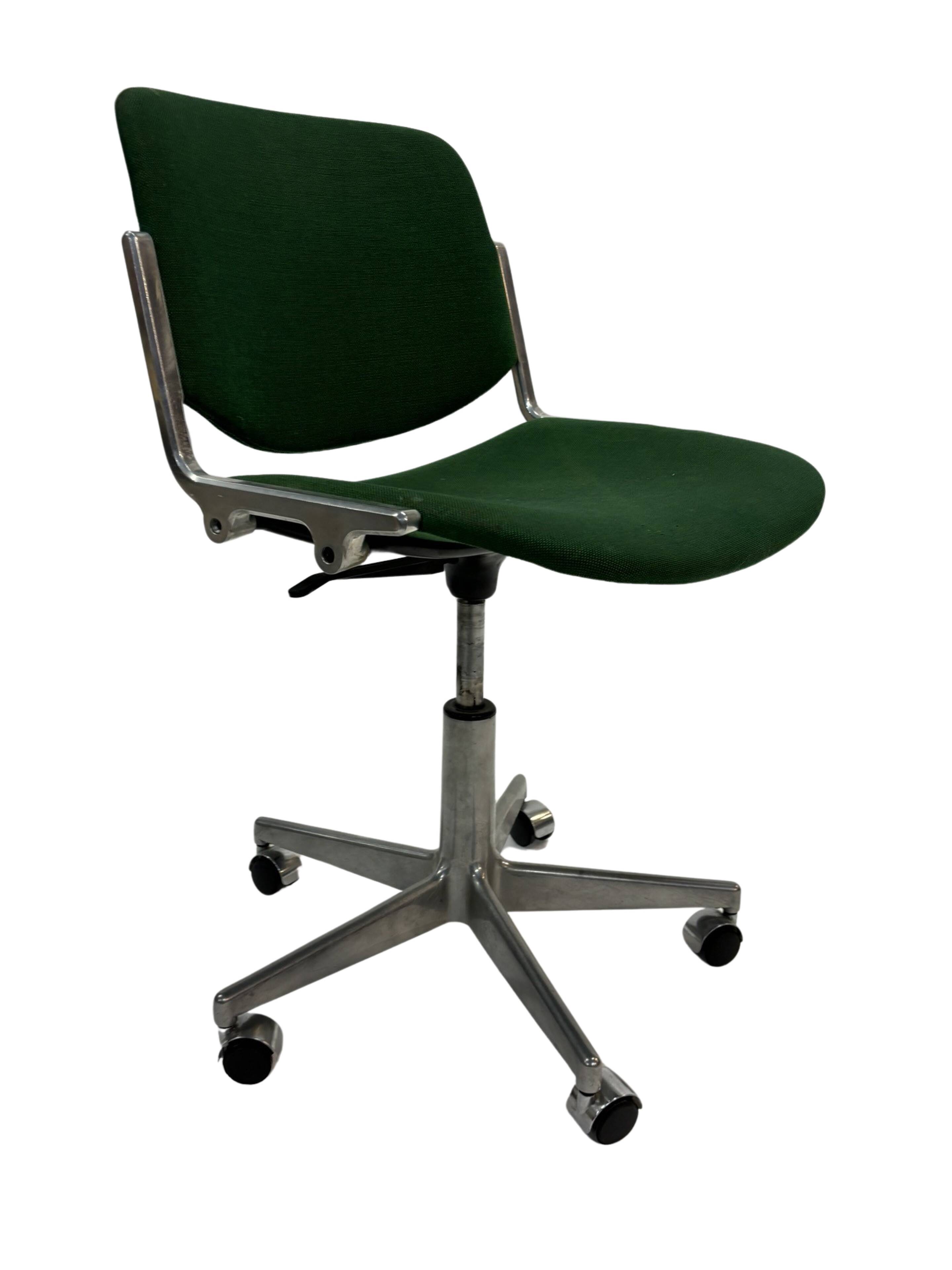 Vintage DSC 106 office chair by Giancarlo Piretti for Castelli, 1960s