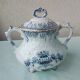 Sugar bowl in Saint Amand ironstone