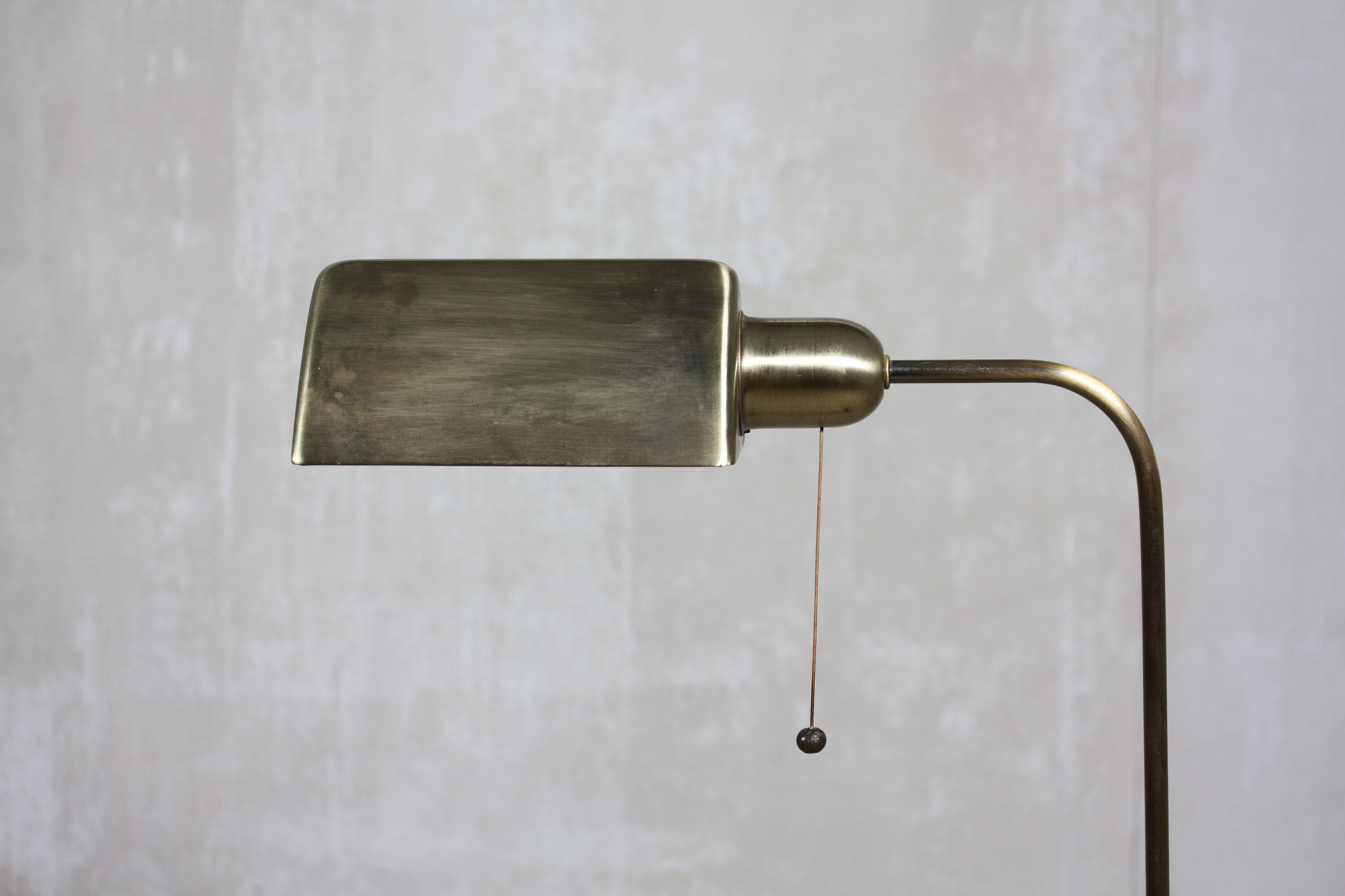 Portuguese brass floor lamp, 1970