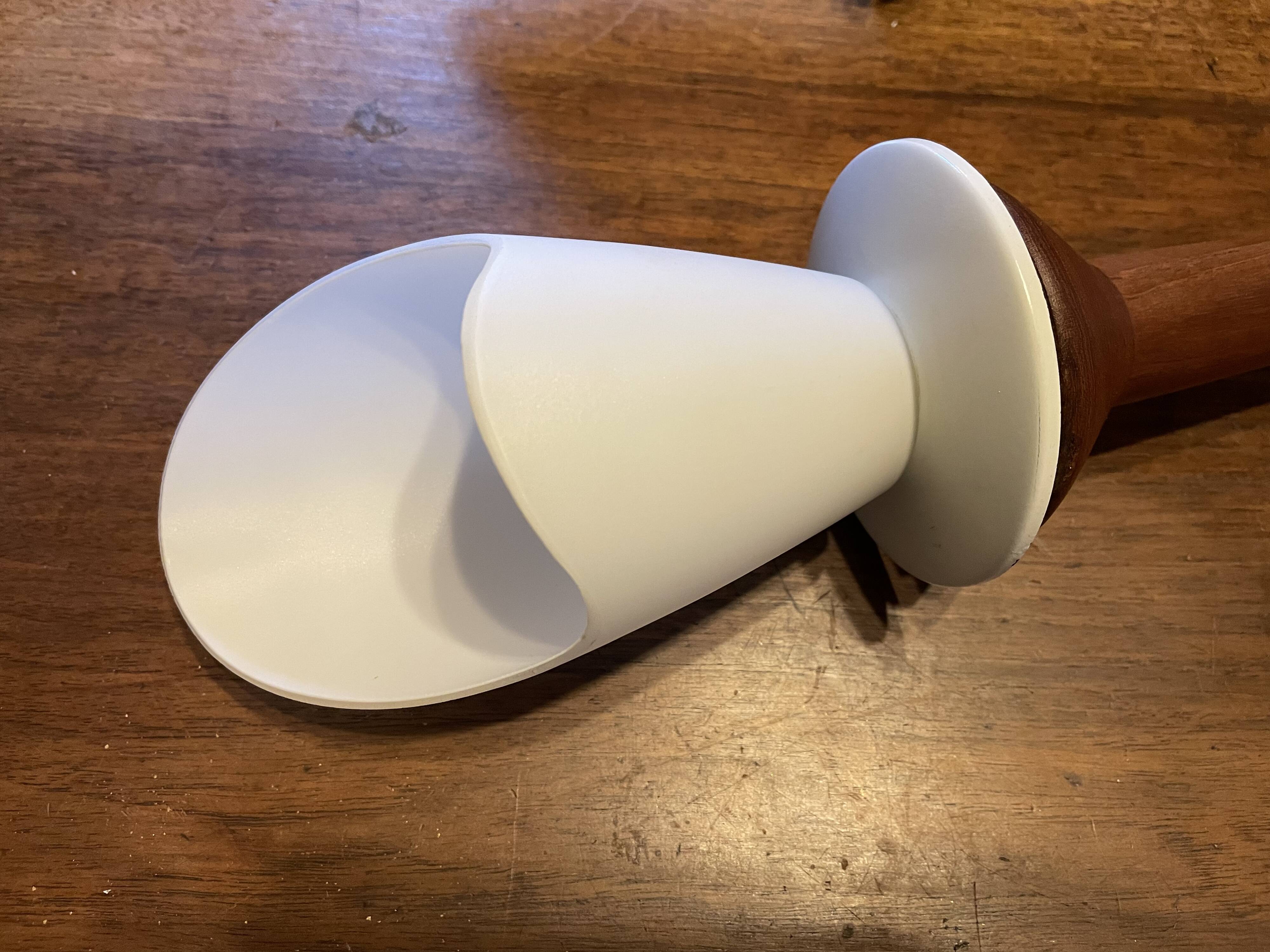 Scandinavian teak pendant light