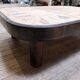 Table basse "Herbier" par Roger Capron - Années 60/70 - Vallauris