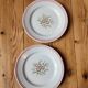 Set of 8 Sologne dessert plates from Lunéville