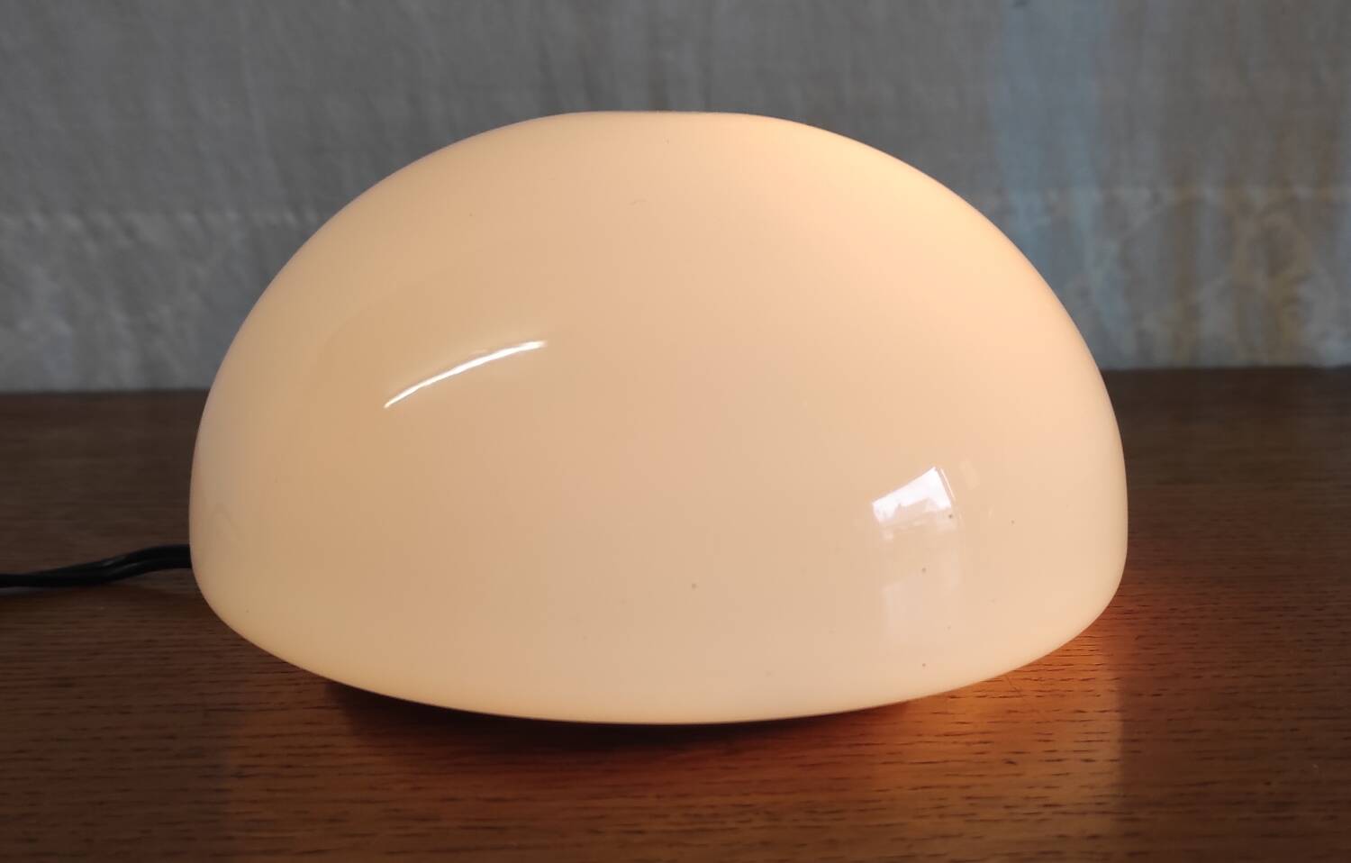 Opaline globe wall light 15 cm - 50s/60s