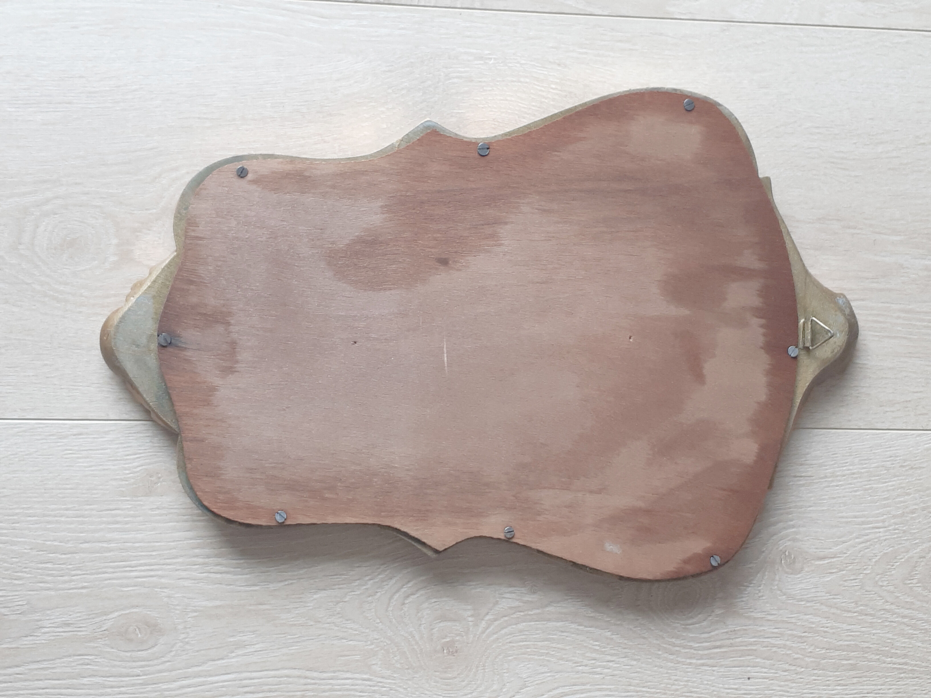 Mirror rocaille Louis XV style, gilded frame, 38 x 25 cm