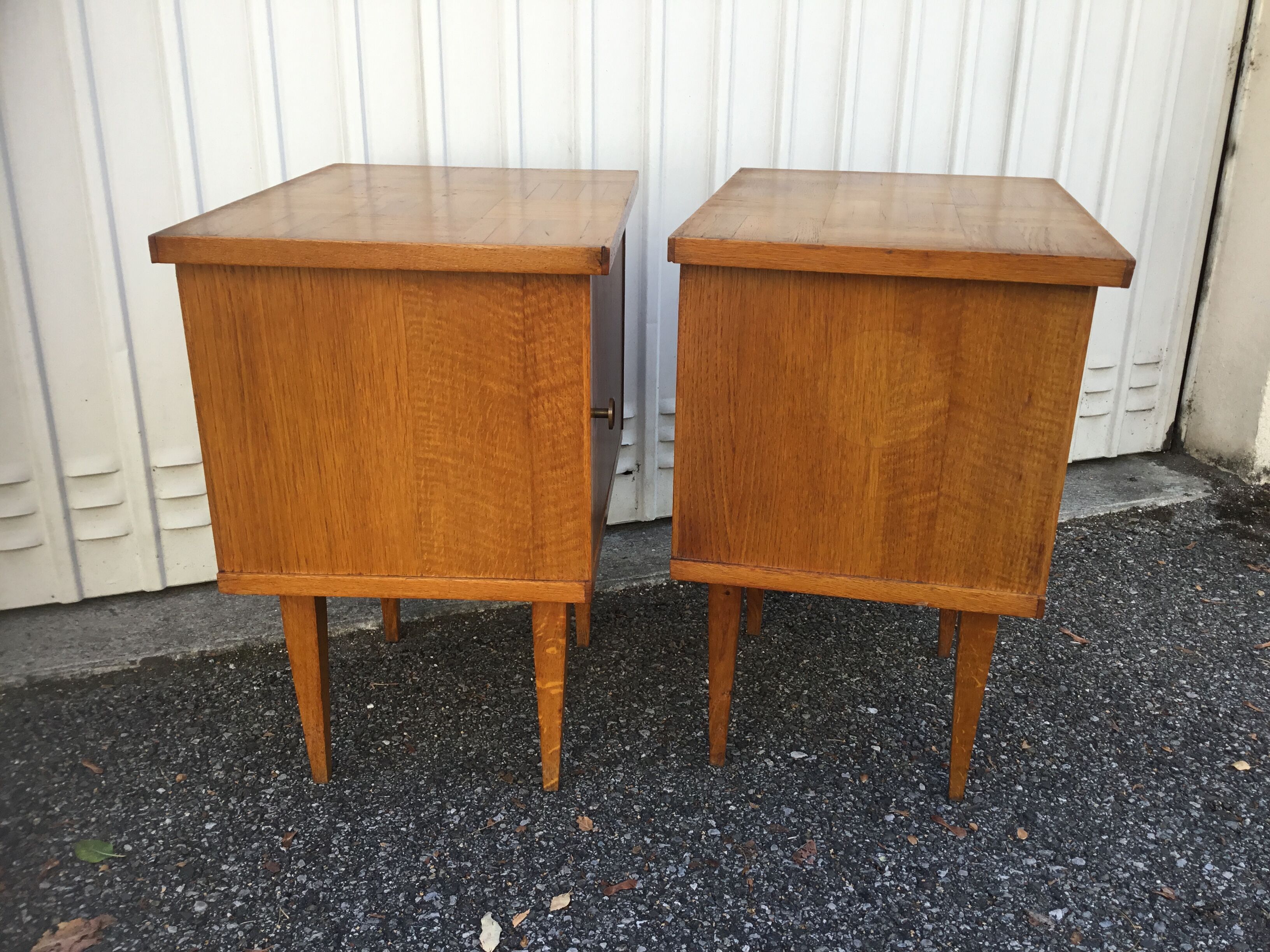 Paire de chevets vintage