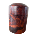 Wooden box with lid