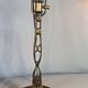 Lampe industrielle orientable. H.54 cm