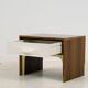 DF 2000 Bedside Table with Drawer by Raymond Loewy 1970's