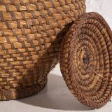 Antique Basket with Lid (c.1920) #1