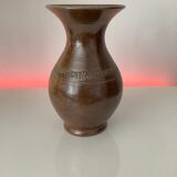Vase vintage en grès / années 70/80