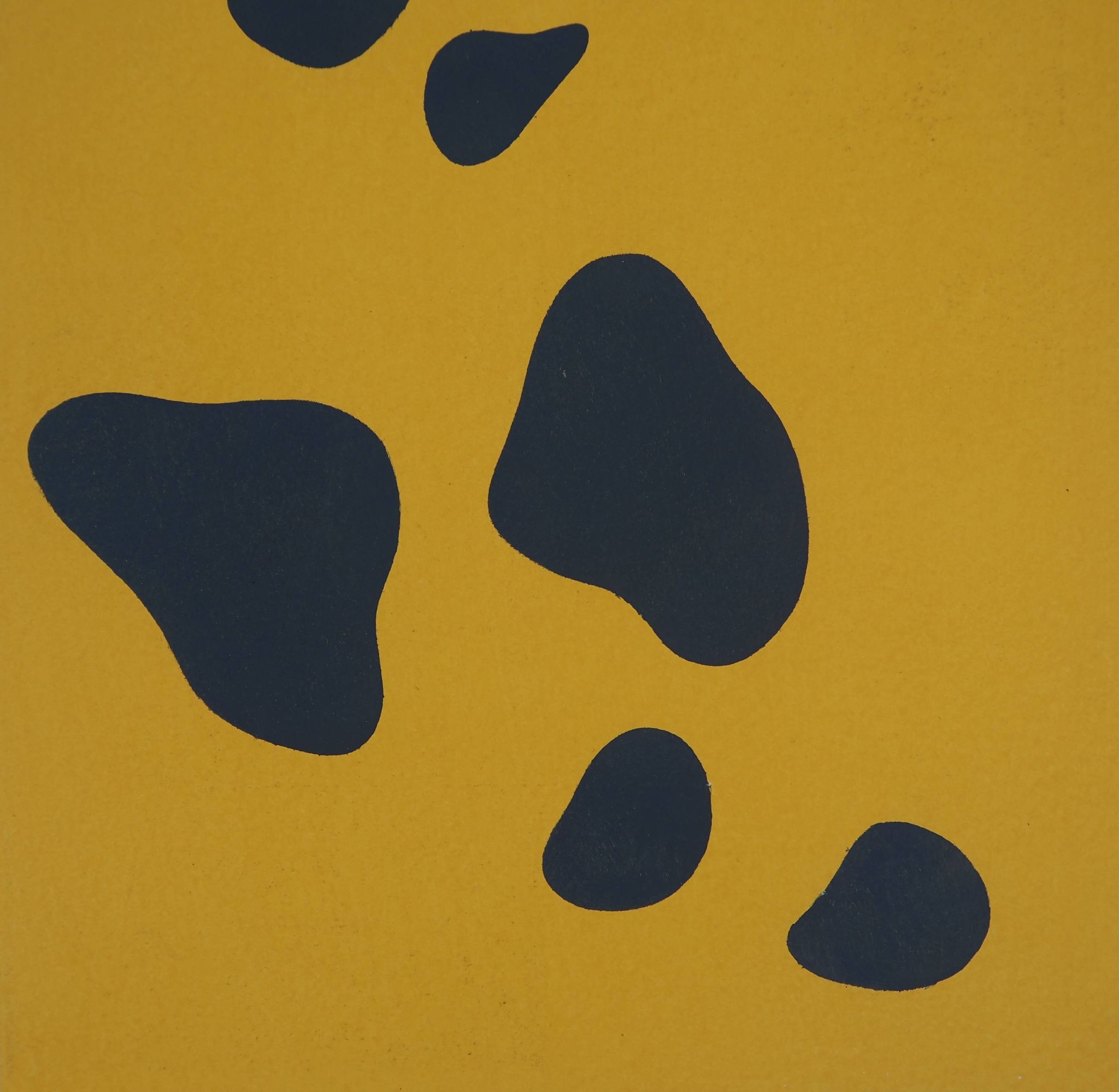 Jean arp : configuration - pochoir original