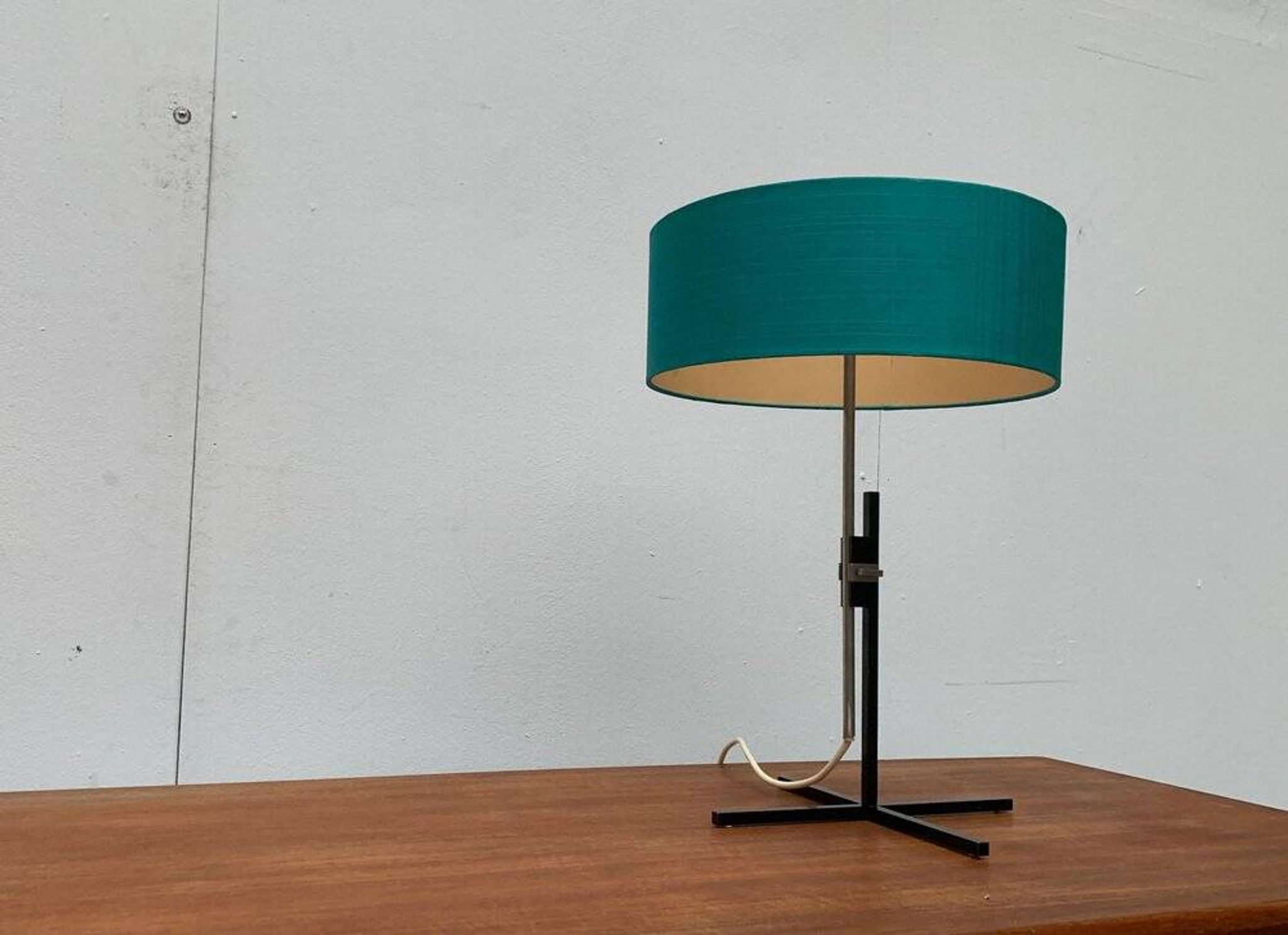 Mid-century minimalist table lamp by Kaiser Idell / Kaiser Leuchten.