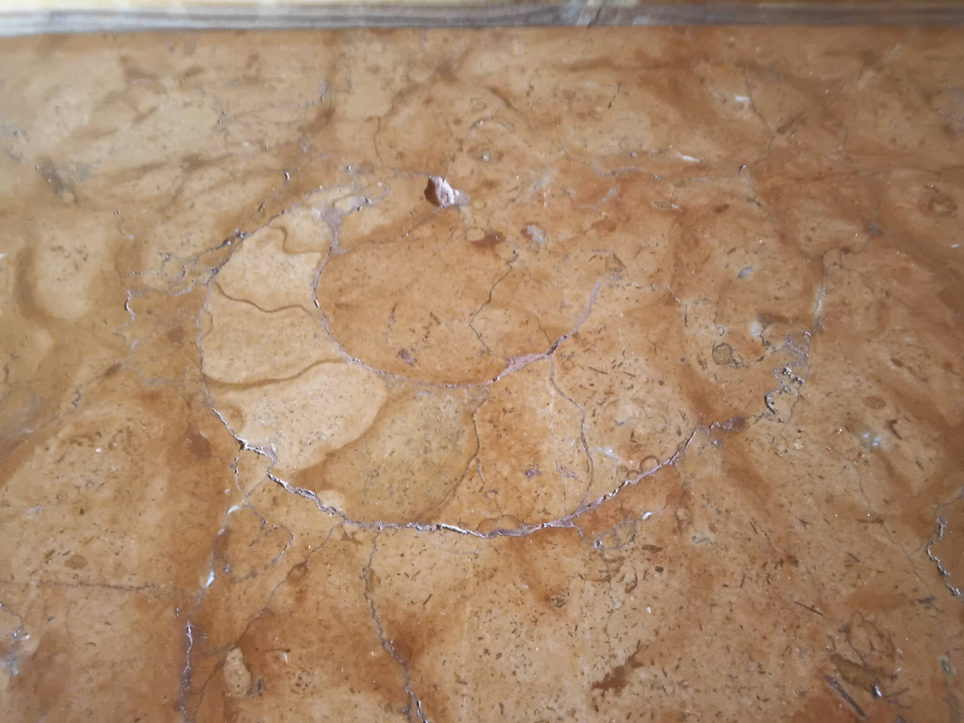 Antique chest of drawers with marble top