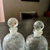 Lot of 3 old Guerlain perfume bottles with bees