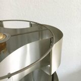 French aluminium sculptural pendant from the mid-century by Max Sauze, 1960s.