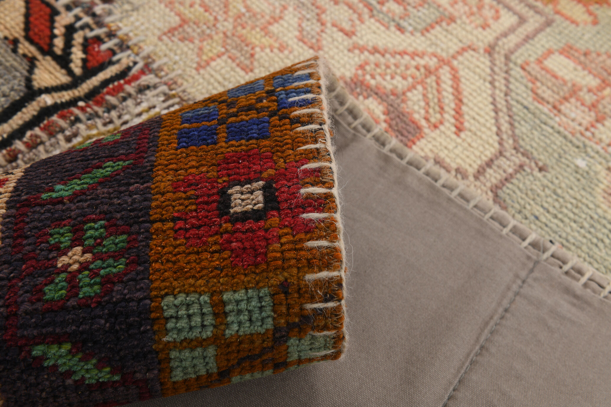 5x8 Red Classic Tapis Teppich Patchwork Rug,242x168Cm