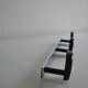 Wall coat rack with 3 hooks vintage 60's