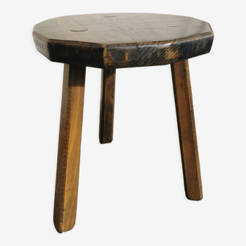 Handmade tripod stool