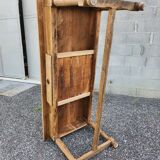 Table de ferme en chêne brut, XIXème