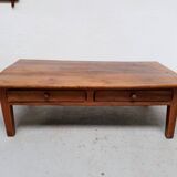 Vintage wood farm table