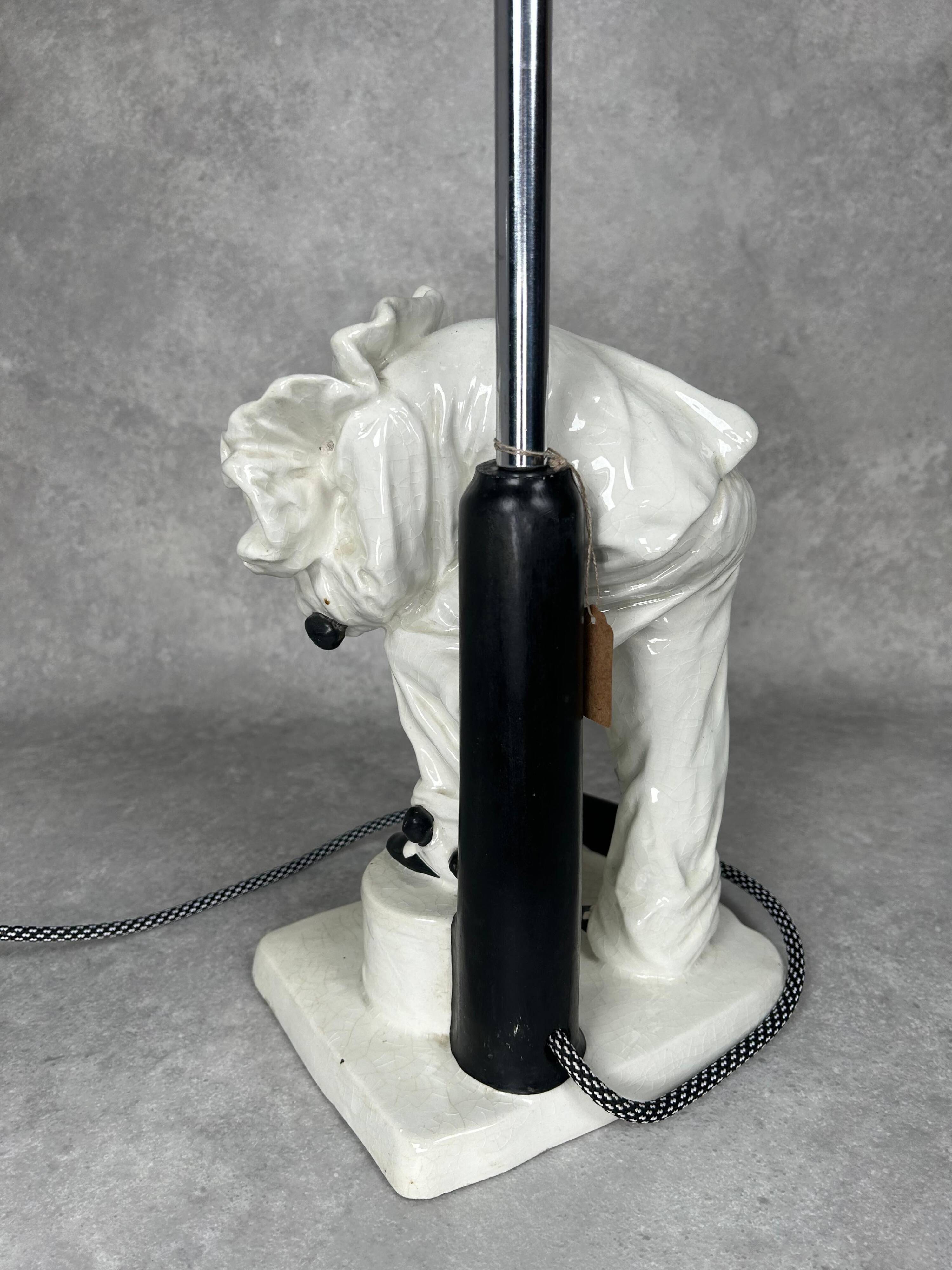 Art Deco table lamp by Emanuel Kodet Julián for Bechyně